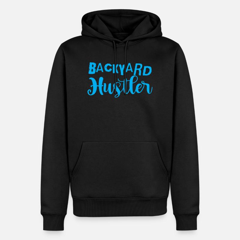 Backyard Hustler 4 - Männer Premium Bio Hoodie - Schwarz