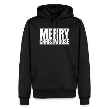 beach holiday birthday present badge beard gang - Männer Premium Bio Hoodie - Schwarz - Vorne - Nico (187cm)