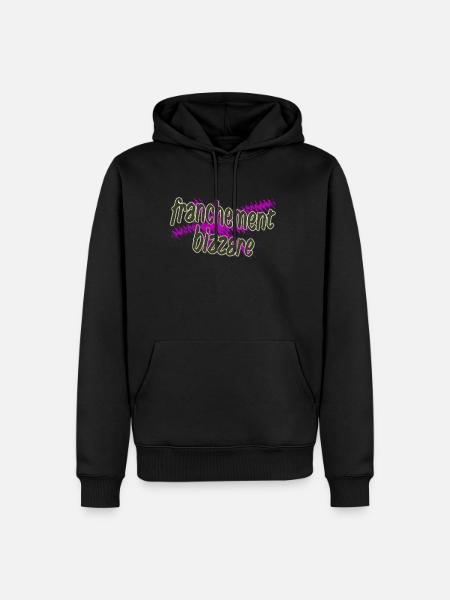 franchement bizzare - Männer Premium Bio Hoodie - Schwarz