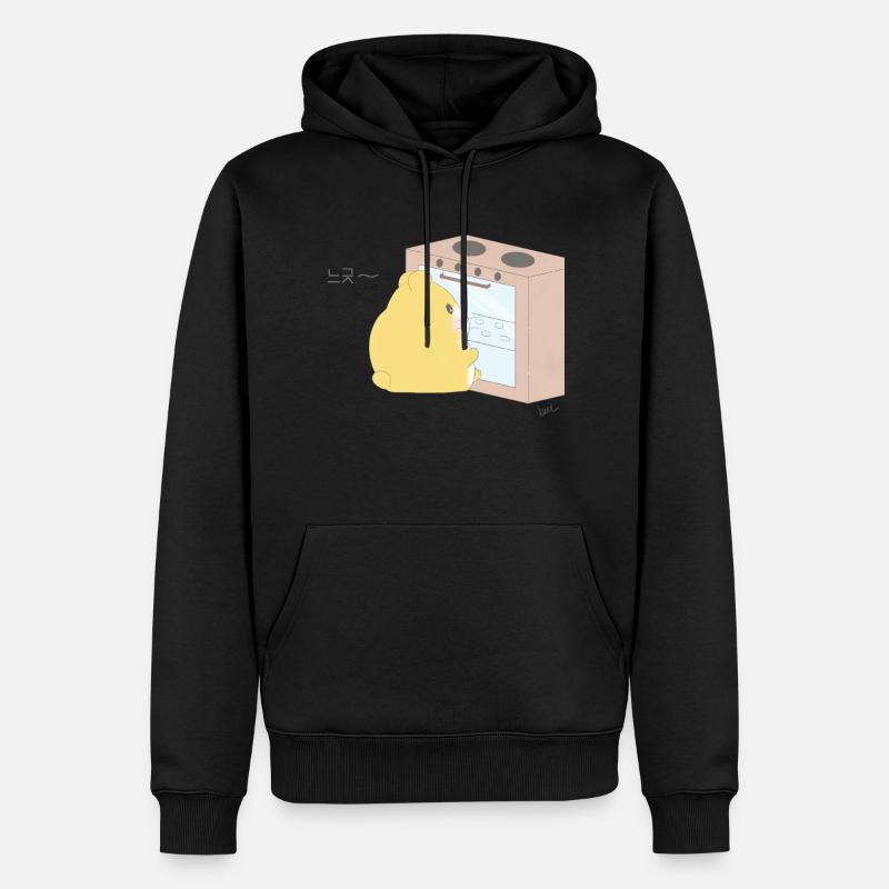 Cuisson des hamsters - Sweat à capuche Premium bio Homme - noir
