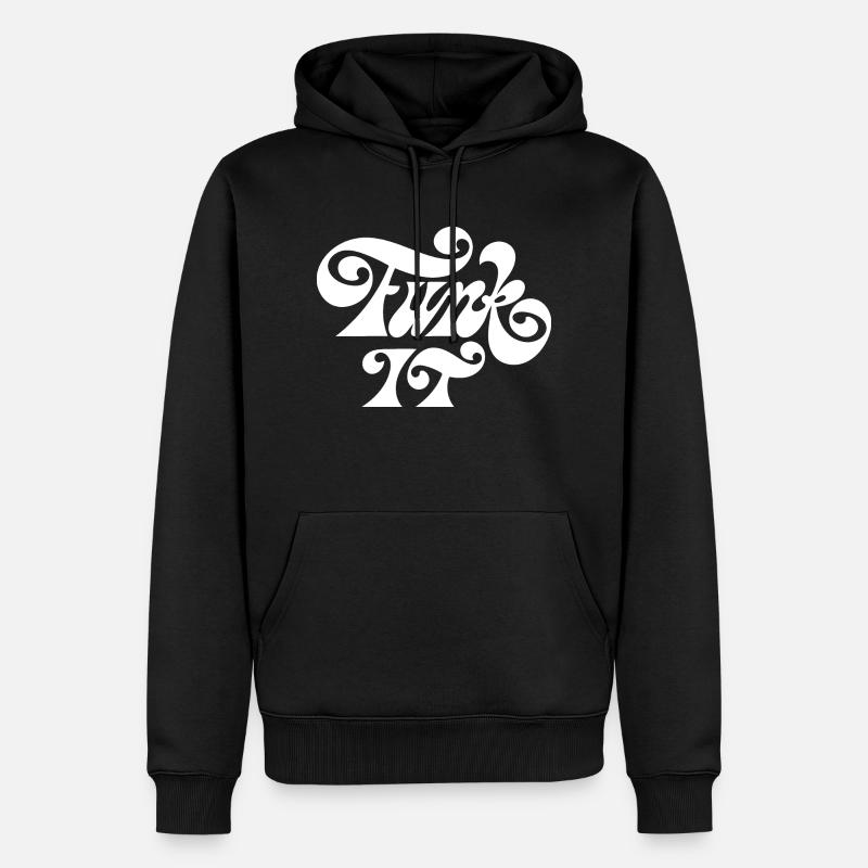 Funk It - Männer Premium Bio Hoodie - Schwarz