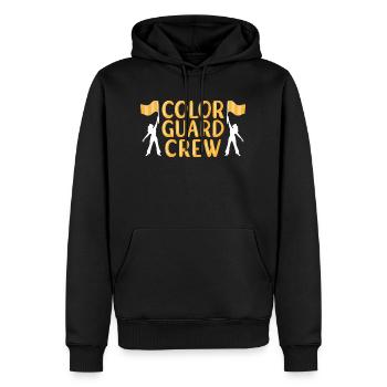Color Guard - Männer Premium Bio Hoodie - Schwarz - Vorne - Nico (187cm)