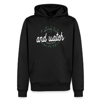 confiserie bakers shirt present baking bread - Männer Premium Bio Hoodie - Schwarz - Vorne - Nico (187cm)