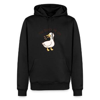 Quacking Duck You Quack Me Up Lustig - Männer Premium Bio Hoodie - Schwarz - Vorne - Nico (187cm)