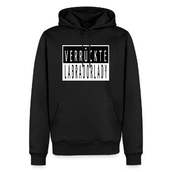 boxer geschenk spruch hundeliebhaber lieblingshund - Männer Premium Bio Hoodie - Schwarz - Vorne - Nico (187cm)