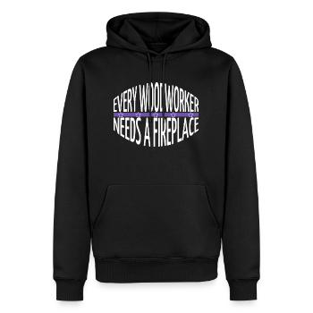 birthday present idea plumber birthday gift - Männer Premium Bio Hoodie - Schwarz - Vorne - Nico (187cm)