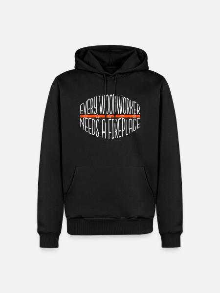 Apprentice Carpenter Funny Tshirts - Men’s Premium Organic Hoodie - black