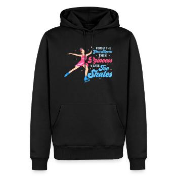 Fairy Tales on Ice: Slippers to Skates - Männer Premium Bio Hoodie - Schwarz - Vorne - Nico (187cm)