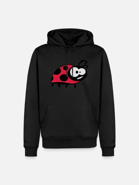 ladybug la coccinella - Men’s Premium Organic Hoodie - black