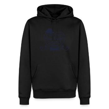 oncle nièce cadeau oncle Shirt Meilleur Enfants - Sweat à capuche Premium bio Homme - noir - Devant - Nico (187cm)
