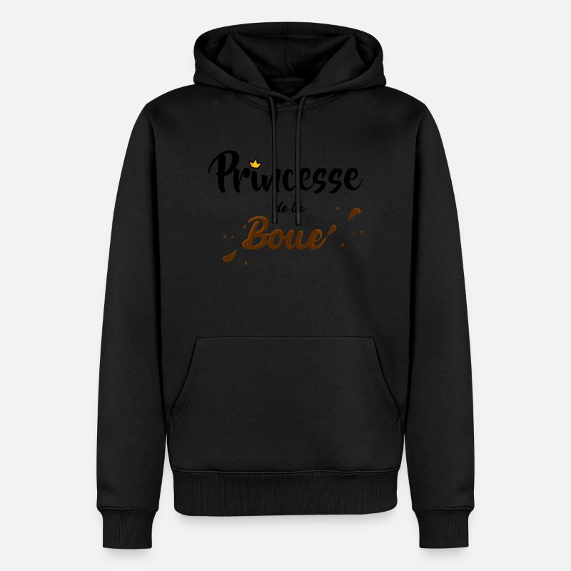 Princesse de la Boue - Sweat à capuche Premium bio Homme - noir