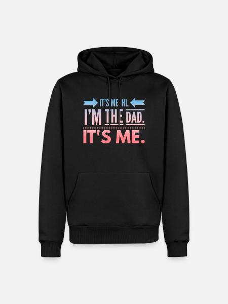 Funny Dad Fathers day - Men’s Premium Organic Hoodie - black