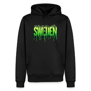 Halloween Happy Horror Monster Blood Spooky Effrayant - Sweat à capuche Premium bio Homme - noir - Devant - Nico (187cm)