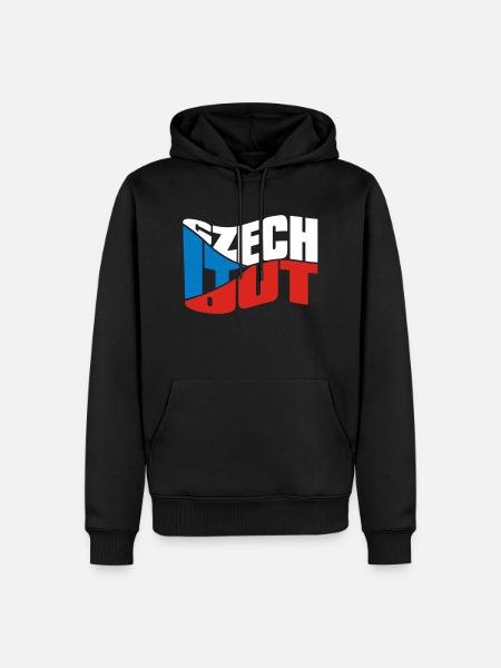 chech - Männer Premium Bio Hoodie - Schwarz