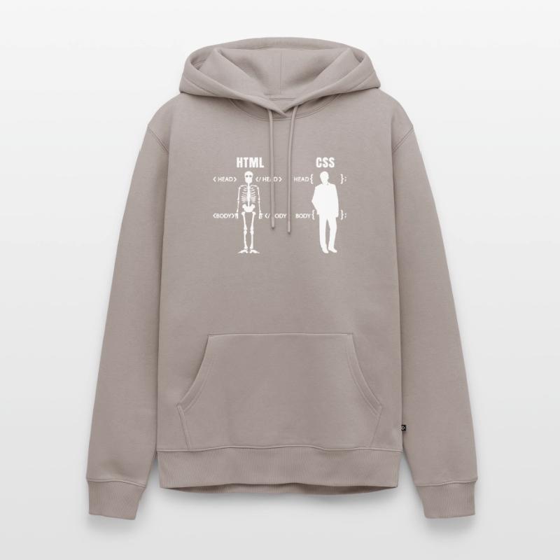 Developer Coder Definition Funny Programmer spell Men’s Premium Organic Hoodie