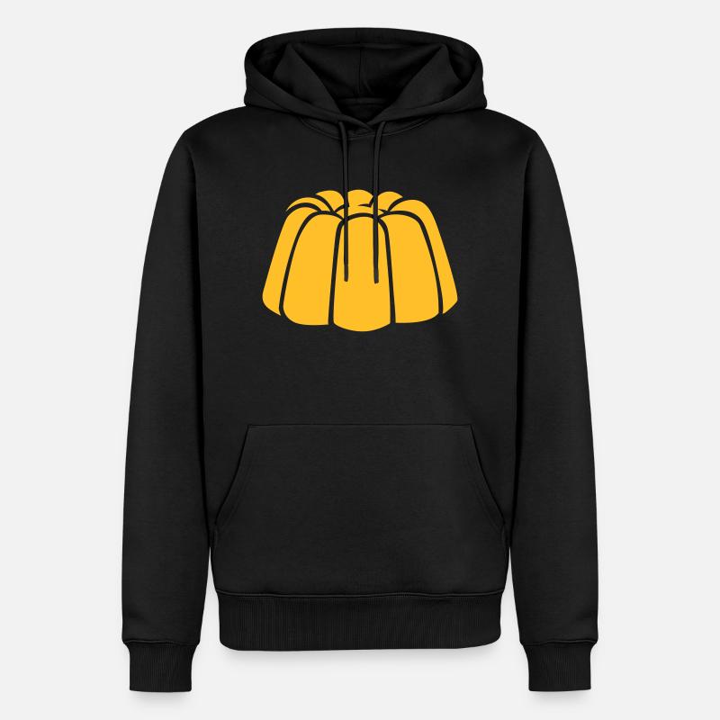 Pudding - Sweat à capuche Premium bio Homme - noir