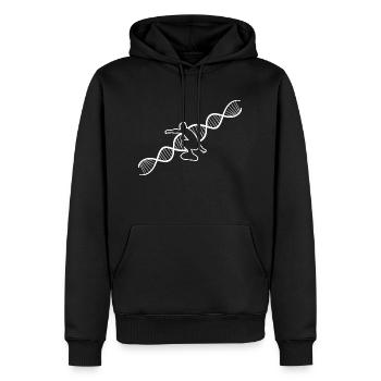 Surfer Surf instructor surf surf surfboard - Men’s Premium Organic Hoodie - black - Front - Nico (187cm)