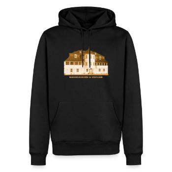 Markneukirchen Vogtland Museum Musikinstrumente - Männer Premium Bio Hoodie - Schwarz - Vorne - Nico (187cm)