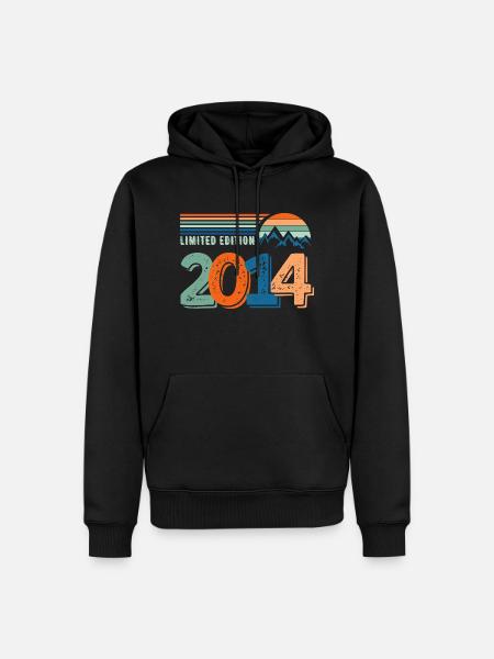 Limited edition 2014 - Sweat à capuche Premium bio Homme - noir