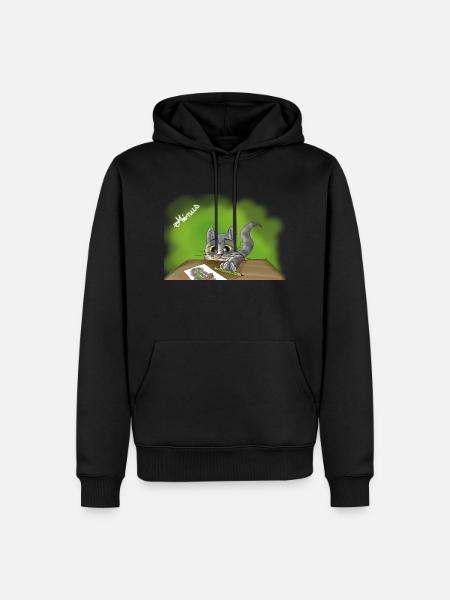 Minus pas punk - Men’s Premium Organic Hoodie - black