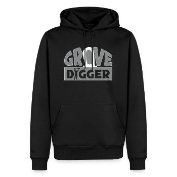 Grave Digger - Men’s Premium Organic Hoodie - black - Front - Nico (187cm)