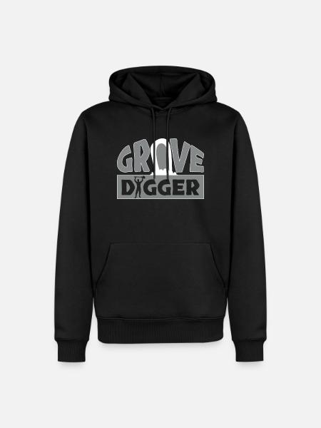 Grave Digger - Men’s Premium Organic Hoodie - black