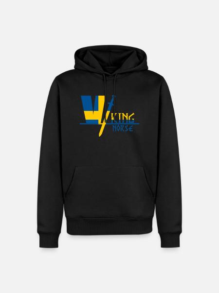 Viking Sweden - Men’s Premium Organic Hoodie - black