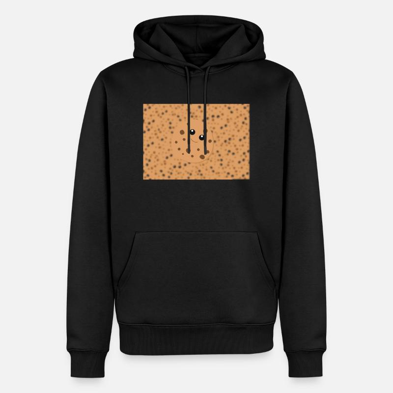 Beaucoup de biscuits - Sweat à capuche Premium bio Homme - noir