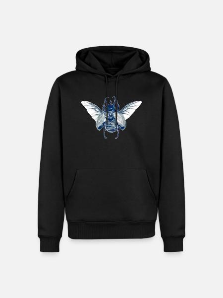 Chalcosoma Keyboh - Men’s Premium Organic Hoodie - black