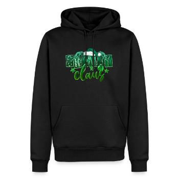 Weihnachten Weihnachtsmann 2024 2025 Film Urlaub Familie XMS - Männer Premium Bio Hoodie - Schwarz - Vorne - Nico (187cm)