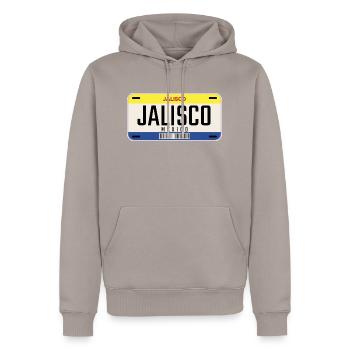 Mexiko-Stadt Unterricht Jalisco - Männer Premium Bio Hoodie - Taupe - Vorne - Nico (187cm)