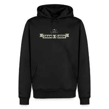 Little Drama Queen - Männer Premium Bio Hoodie - Schwarz - Vorne - Nico (187cm)