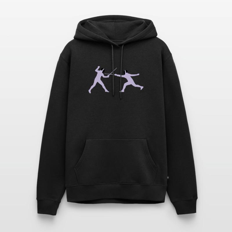 fechter_2c Männer Premium Bio Hoodie