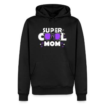 Mother - Männer Premium Bio Hoodie - Schwarz - Vorne - Nico (187cm)