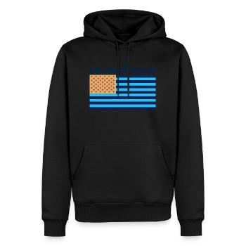 Djurgården — Wikipédia - Sweat à capuche Premium bio Homme - noir - Devant - Nico (187cm)