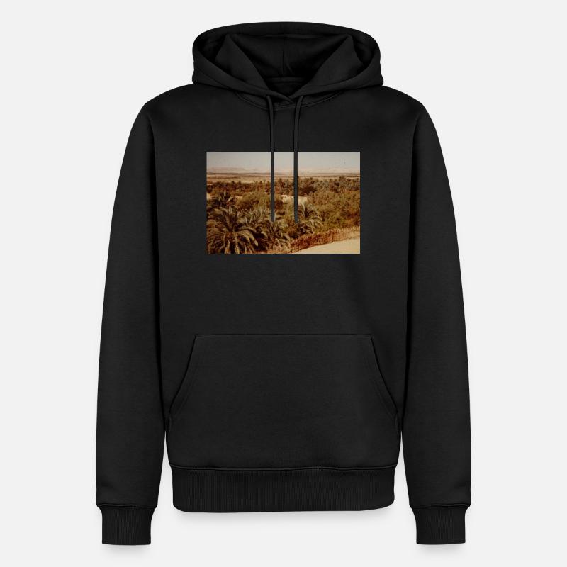 A Tree And Good Sky - Männer Premium Bio Hoodie - Schwarz