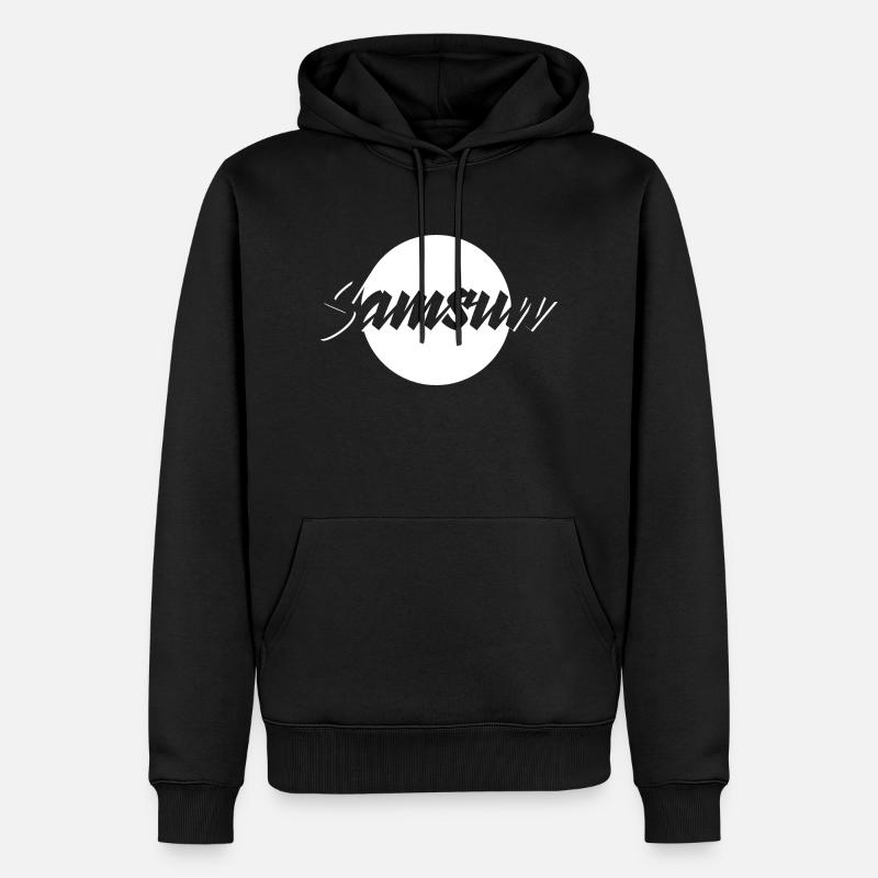 Samsun - Männer Premium Bio Hoodie - Schwarz