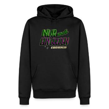 geek terrier hundehalter geburtstagsgeschenk tier - Männer Premium Bio Hoodie - Schwarz - Vorne - Nico (187cm)