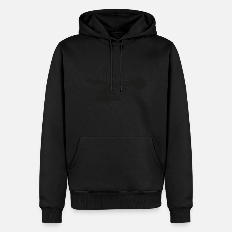 Lützerath - Männer Premium Bio Hoodie - Schwarz