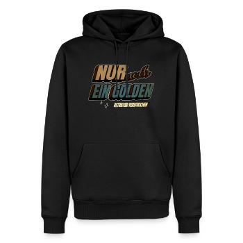 Patte citation lévrier Cool Geek Boxer levrette humour - Sweat à capuche Premium bio Homme - noir - Devant - Nico (187cm)
