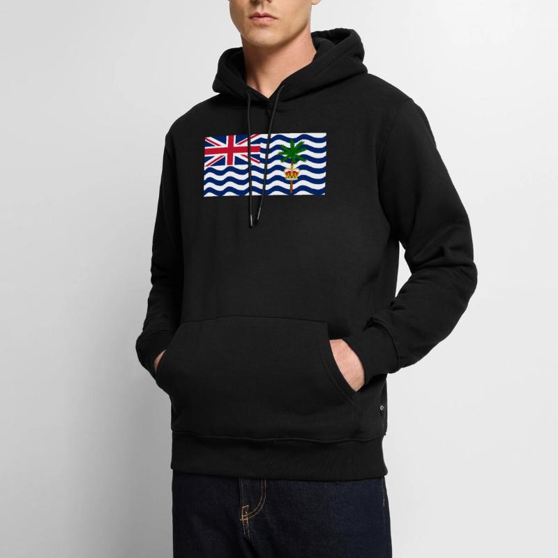 British Indian Ocean Territory Men’s Premium Organic Hoodie