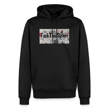 AGV 2.0 - Sweat à capuche Premium bio Homme - noir - Devant - Nico (187cm)