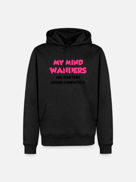Funny - Men’s Premium Organic Hoodie - black