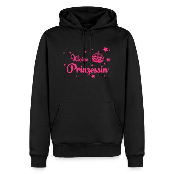 Kleine Prinzessin - Baby, Kind, süß, cute, mädchen - Sweat à capuche Premium bio Homme - noir - Devant - Nico (187cm)