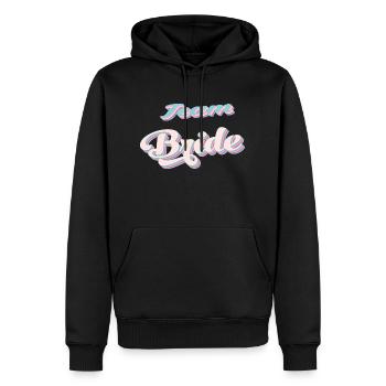 Braut-Team team bride Junggesellinnenparty - Männer Premium Bio Hoodie - Schwarz - Vorne - Nico (187cm)