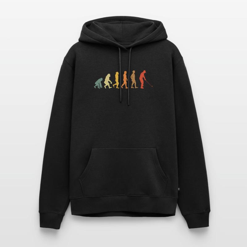 Golf Evolution vitage retro Männer Premium Bio Hoodie