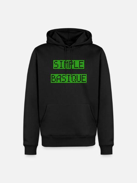 SIMPLE Yc - Sweat à capuche Premium bio Homme - noir