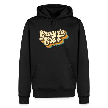 Groom's Crew - Junggesellenabschied Hochzeitsspaß - Männer Premium Bio Hoodie - Schwarz - Vorne - Nico (187cm)