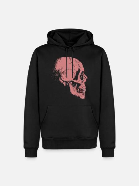skeleton - Men’s Premium Organic Hoodie - black