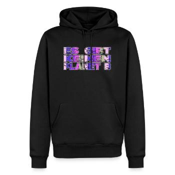 spaß lustiger spruch zitat gesundheit - Männer Premium Bio Hoodie - Schwarz - Vorne - Nico (187cm)